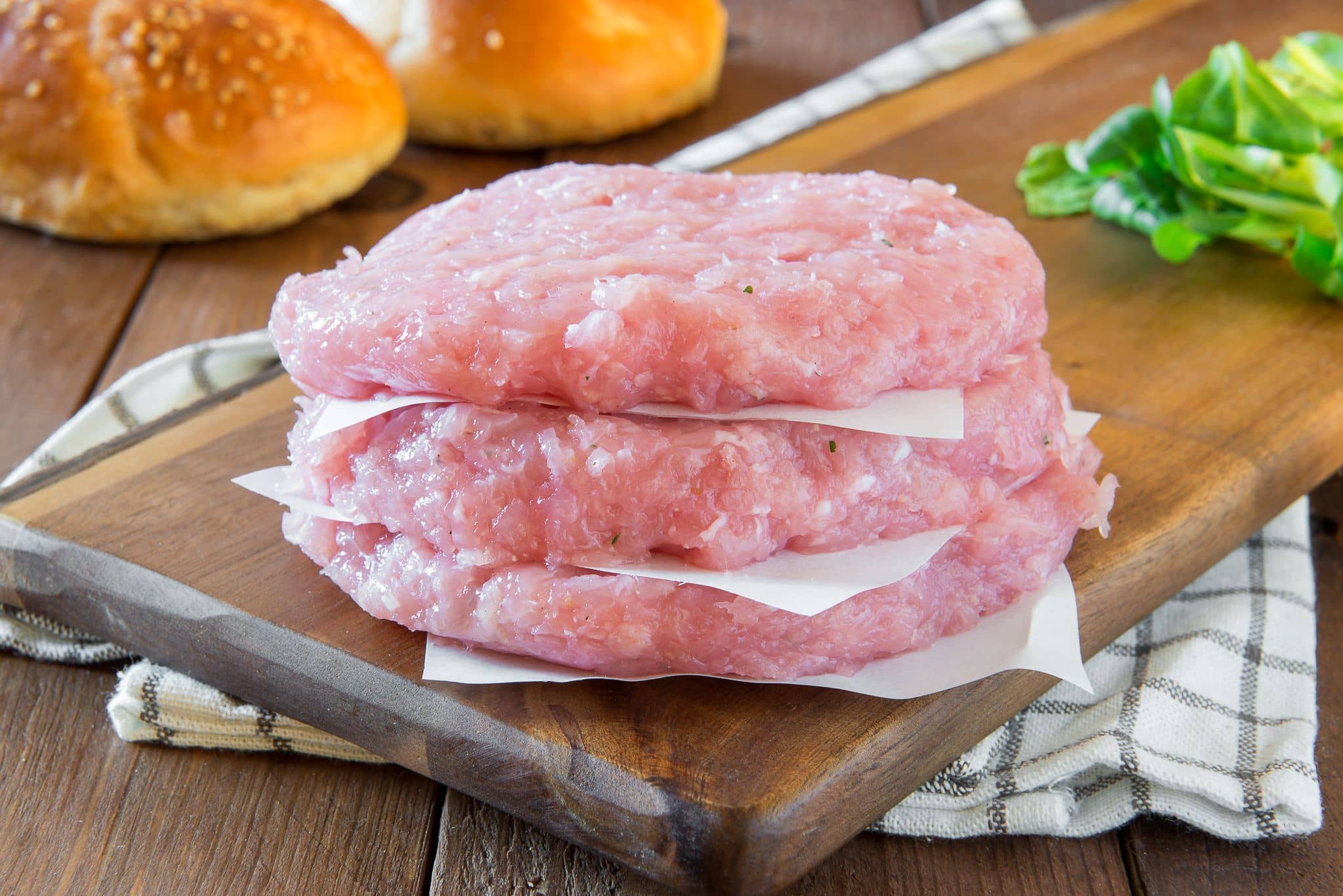 Hamburguesas de pollo